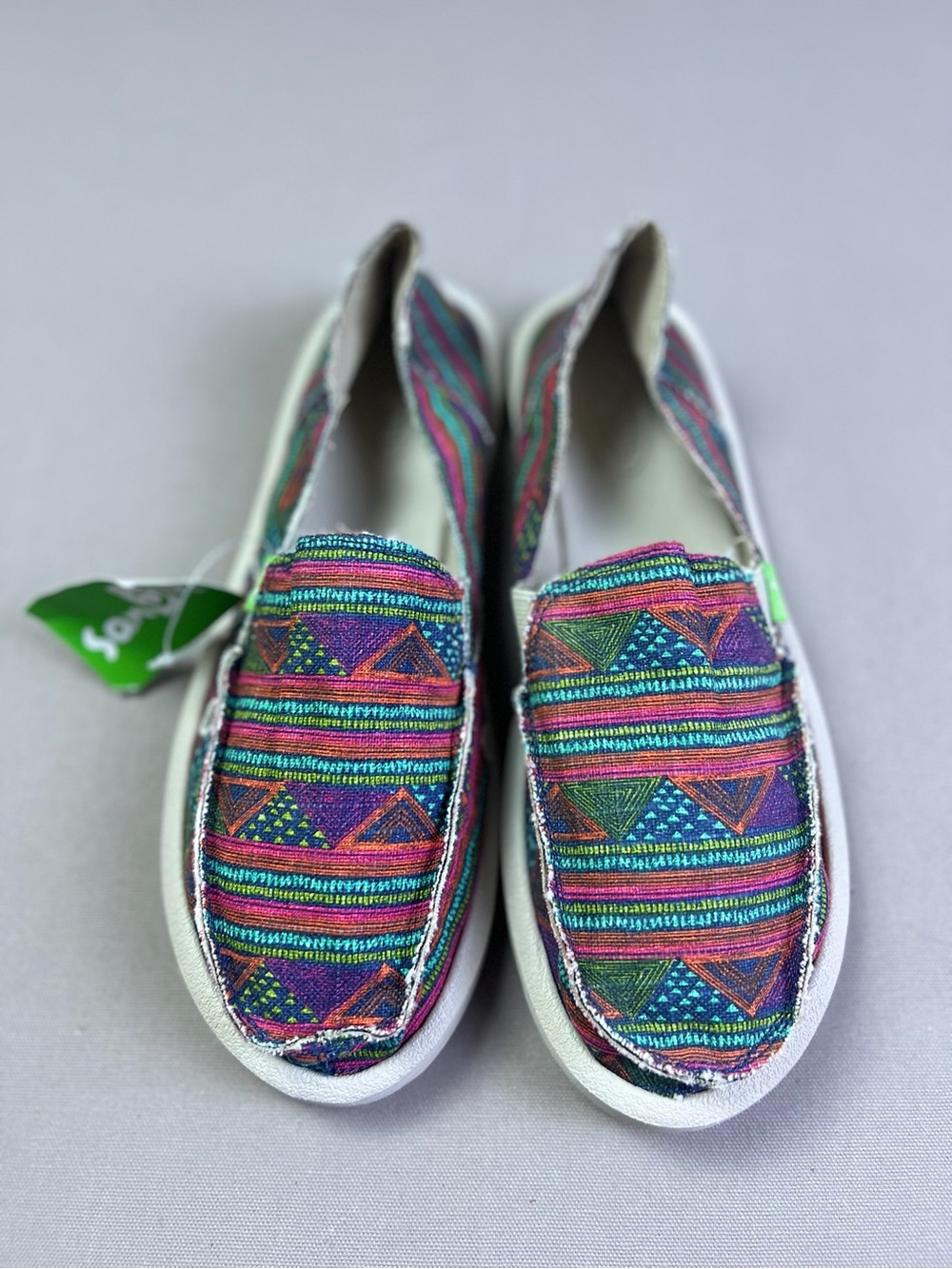 Sanuk Women's Donna Geo Stripes Loafer Flats